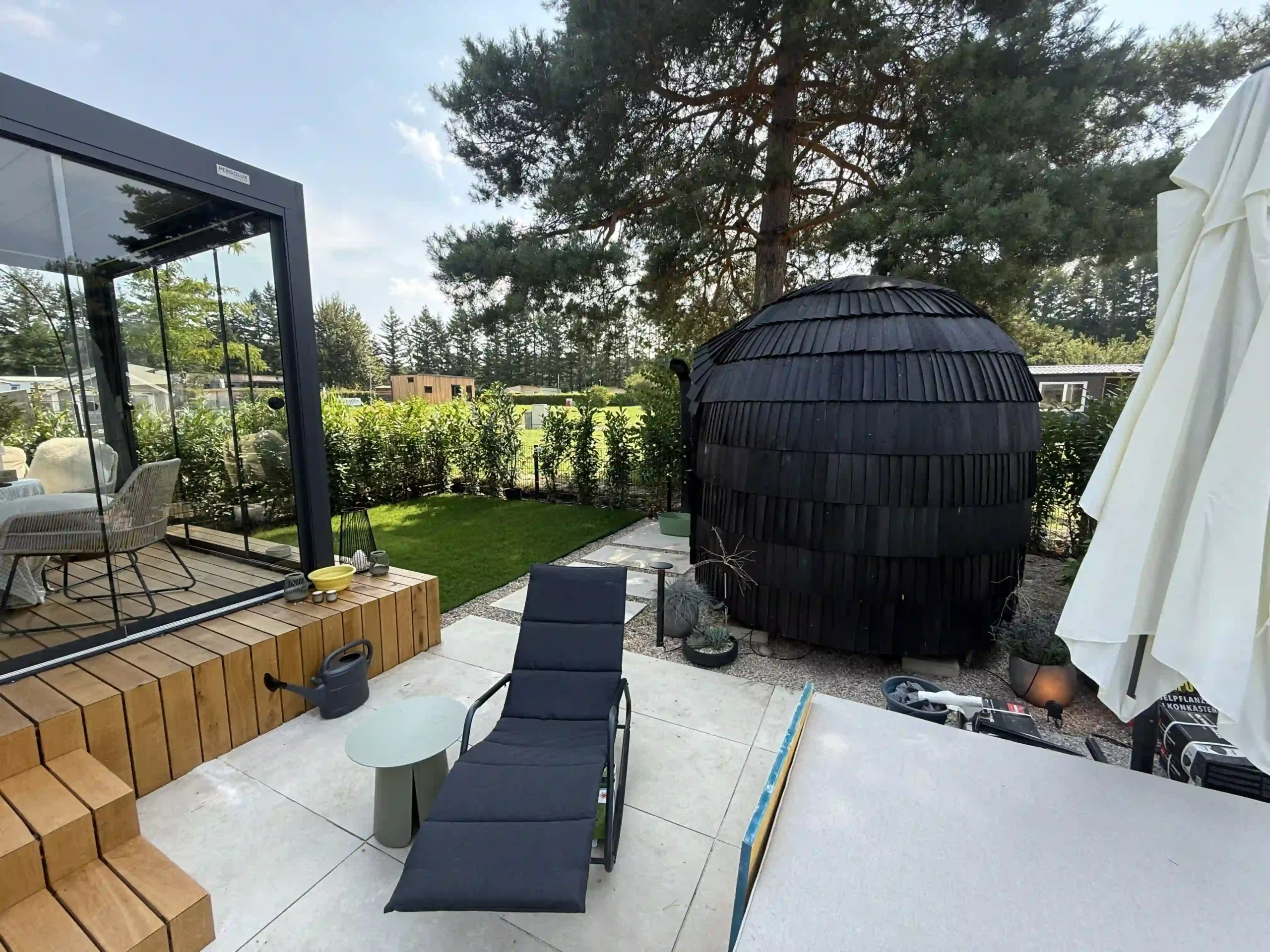Bagger Wien – EMK Erdbau GmbH – Einfamilienhaus – Gartengestaltung 3 Landschafts- und Gartengestaltung durch die EMK Erdbau GmbH